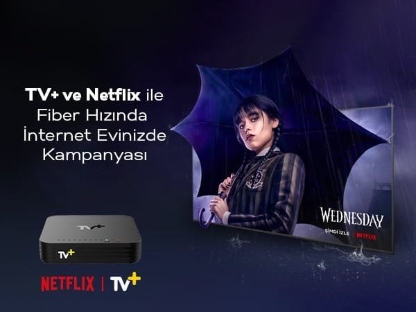 tv ve netflix İle fiber hızında İnternet turkcell superonline